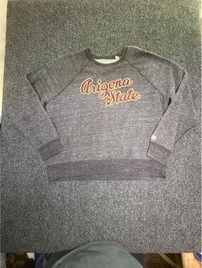 Vintage Tailgate Arizona State Gray Crewneck Sweatshirt Size Large